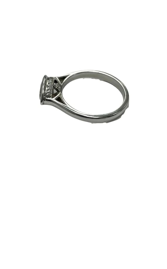 1 carat Center Marquise Horizontal Engagement Rin… - image 3