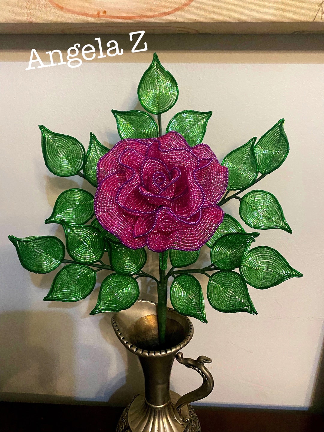 French Beaded Rose Etsy French Beaded Rose Etsy