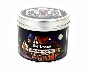 The Tavern RPG Scented Candle - Dungeon Master candles - dnd accessories - Dungeons & Dragons gifts - Role play - Pathfinder - critical role