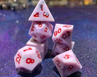 2 Confezioni Dadi di Sangue Halloween Dadi Splatter Set di Dadi Poliedrici a 7 Dadi 14 Pezzi 2 Confezioni Dadi di Sangue Halloween Dadi Splatter Set di Dadi Poliedrici a 7 Dadi 14 Pezzi