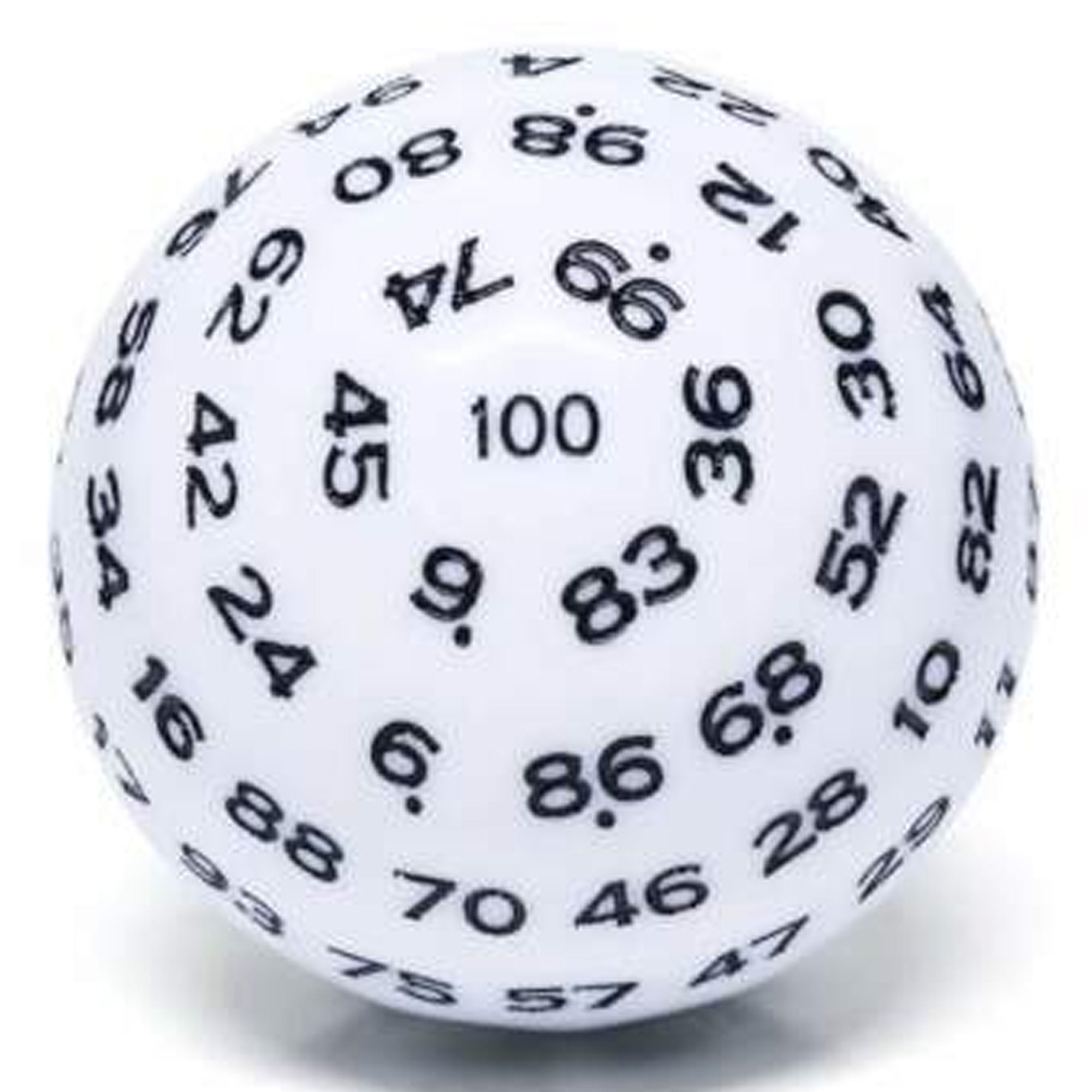 Dé Géant à 100 Faces En Métal, Polyèdre Creux D100 Pour RPG, 50mm, Alliage De Cuivre, 62g