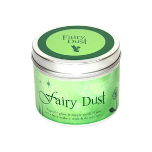 Świeca zapachowa Fairy Dust - prezent dla wróżki - Disney Dzwoneczek - świeca zapachowa pixie dust - magiczna - dmuchawiec - prezent dla dziewczyny - relaksująca