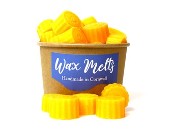 Fresh orange - Citrus wax melts - Fruity orange Wax melts - Hand Made Vegan Friendly Wax Melts - Scented melts - Citrus scent wax melts gift