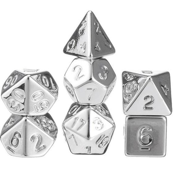 Set 16mm Set Dadi Da Gioco Poliedrici 16 Pezzi - 7 Tipi Per Dungeons ...