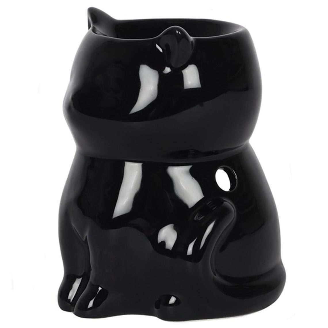 Black Cat Burner and Wax Melt warmer Witches Cat wax warmer Etsy