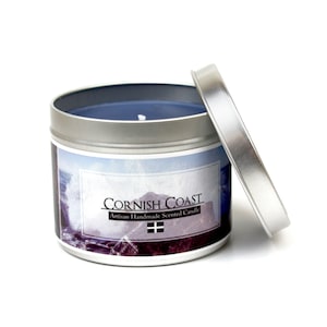 Cornish Coast Duftkerze - Handgemachte Kornkerzen - Cornish Seaside Duftkerze - Handmade in Cornwall - Surfing Geschenk - Walking