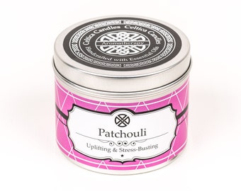 Patchouli Essential Oil Aromatherapy Candle - Patchouli Aromatherapy candle -  Patchouli Essential Oils candle - yoga Meditation candle gift