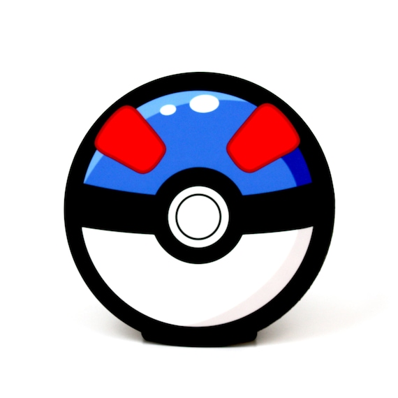 Pokeball coaster - grande sottobicchiere di palla- montagne russe pokemon -  pokemon go - pikachu - giochi nintendo - giochi - regalo di gioco 