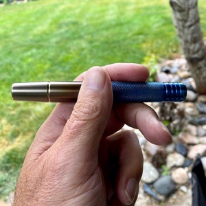 Bespoke Titanium Pipe: Custom Big Bowl Hitter - made to order