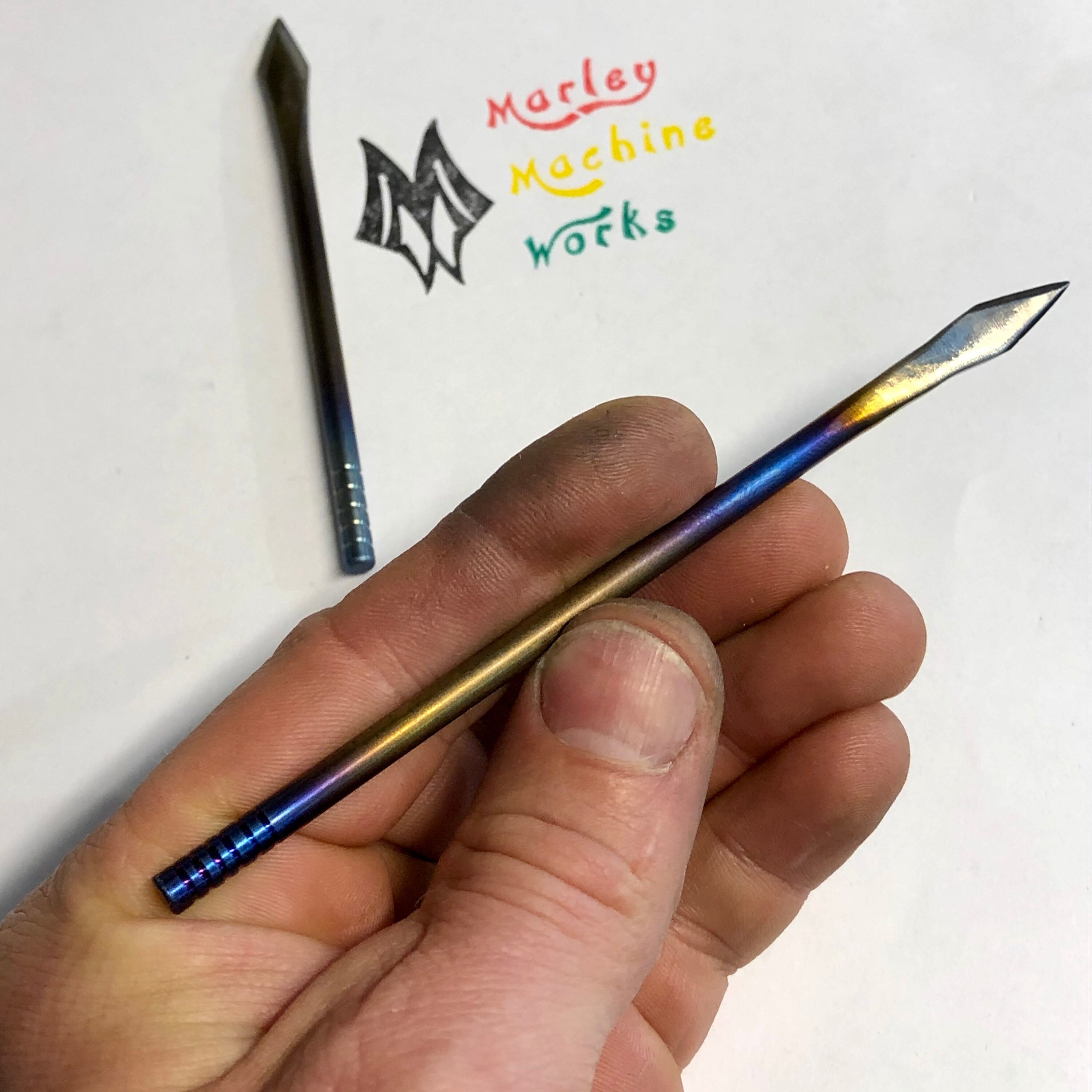 Handmade FAT Titanium essential oil/perfume dabber tool Etsy