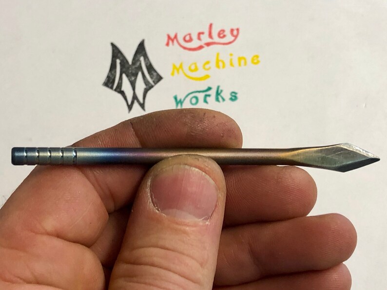 Handmade FAT Titanium essential oil/perfume dabber tool Etsy