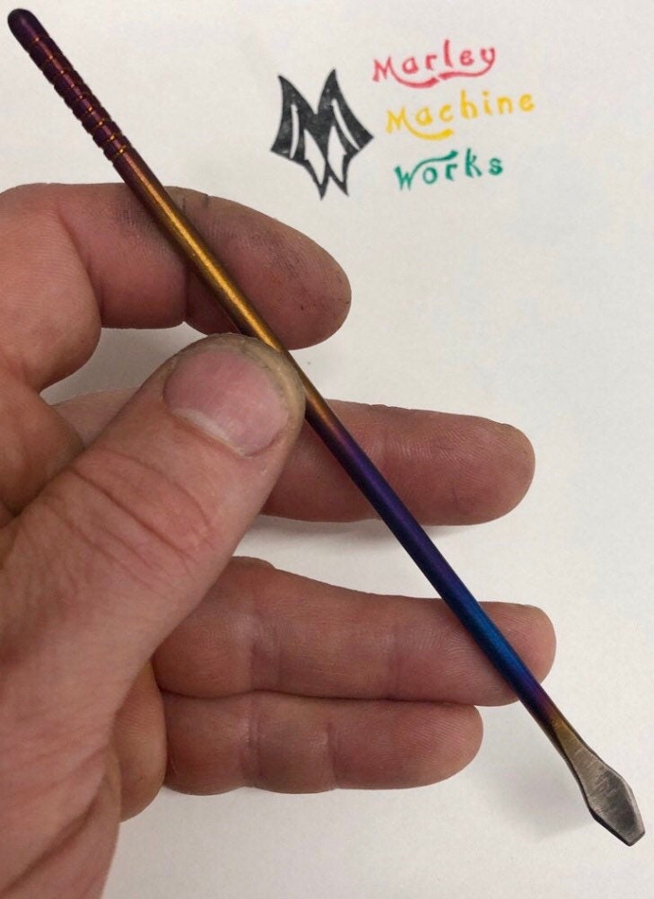 Handmade FAT Titanium essential oil/perfume dabber tool Etsy