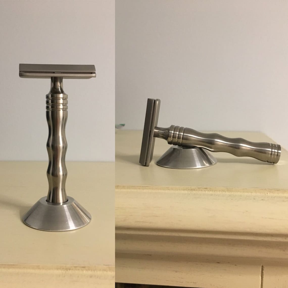Made to Order - Hand Made Razor Stand - Aluminum, Bespoke - Etsy