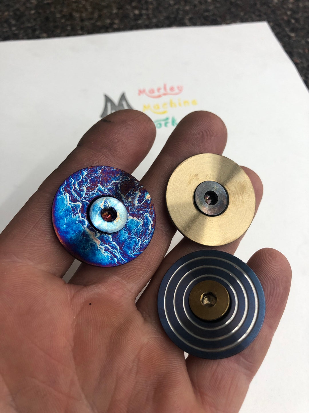 Bespoke Titanium Bicycle Stem/top Cap Carbon Steerer, Low Profile Handmade Etsy