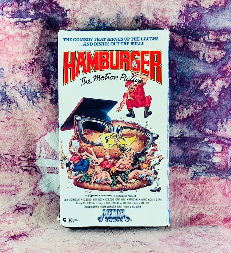 Hamburger the Motion Picture VHS Tape // Media Video Treasures Etsy UK