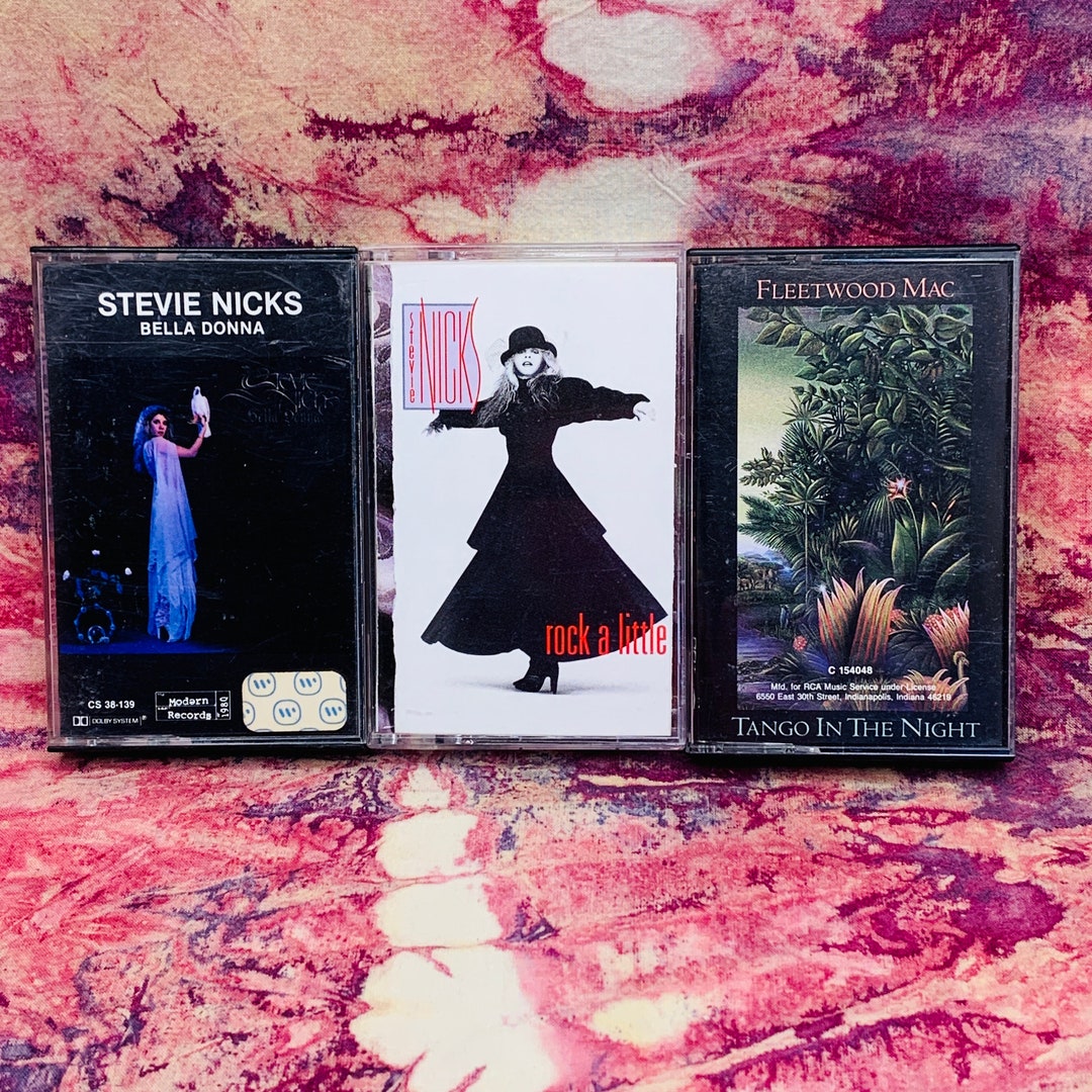Stevie Nicks Fleetwood Mac Cassette Tape Bundle // Bella Donna // Rock