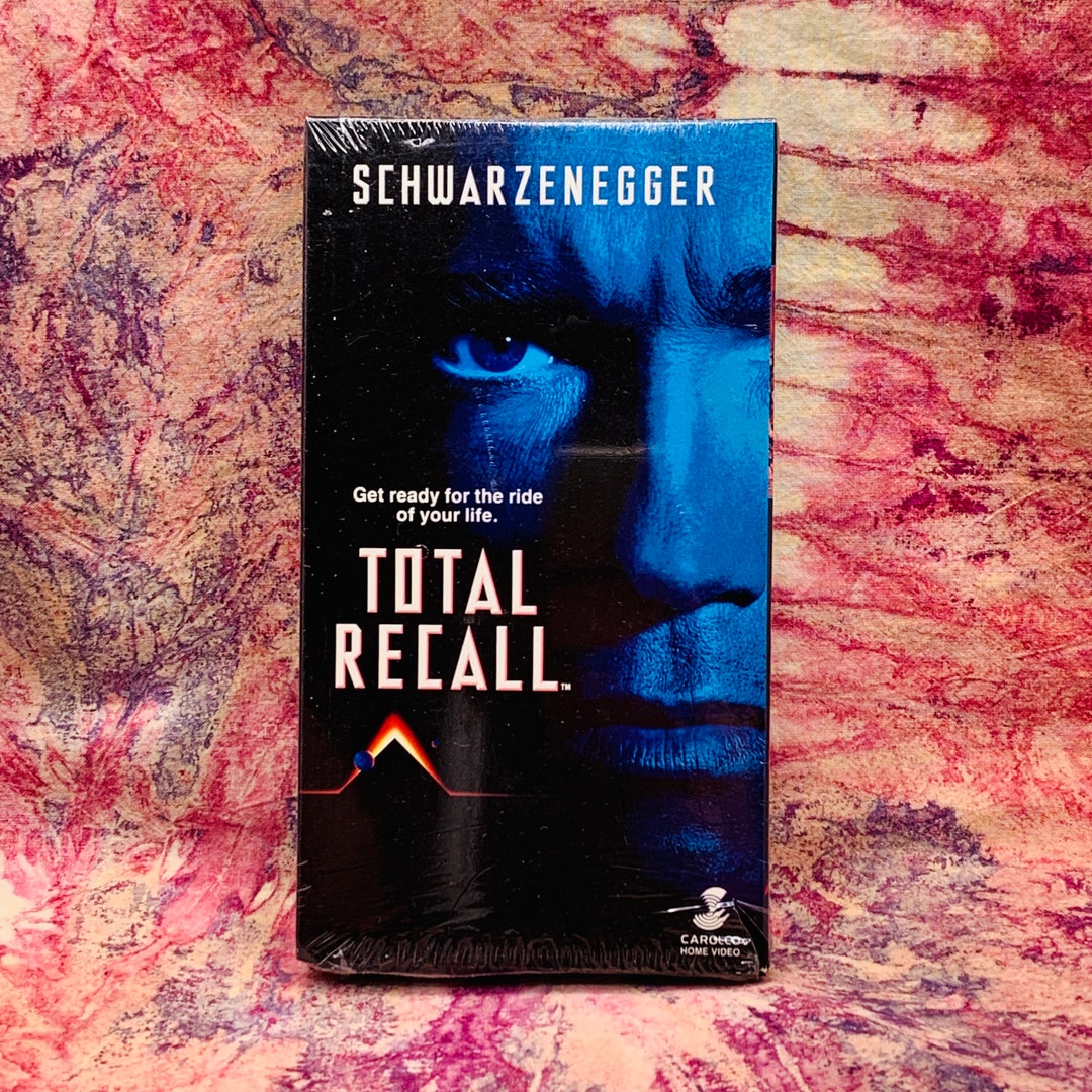 Total Recall VHS Tape Video Tape 90's Horror Scifi Cult Etsy
