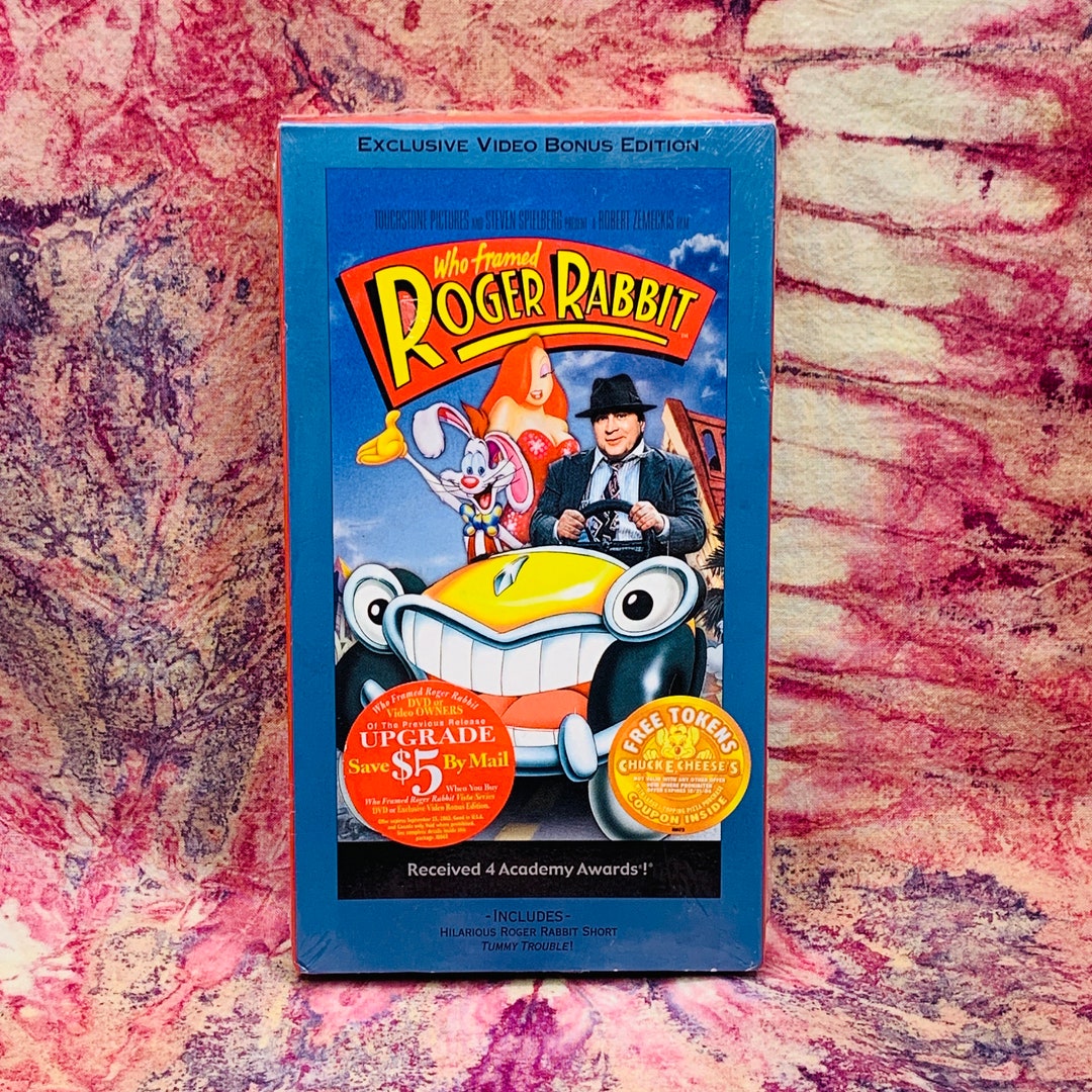Who Framed Roger Rabbit SEALED VHS // Bonus Edition // Video - Etsy
