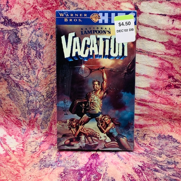 Vacation SEALED VHS // Watermark Chevy Chase // Video Tape 80's Comedy 1980’s movie vintage videotape Classic flick