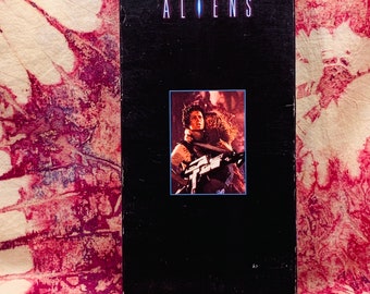 Aliens VHS Tape Video Tape 80's Sci-Fi Horror