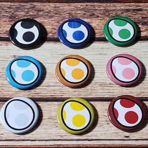 Yoshi 1.5" Button Set