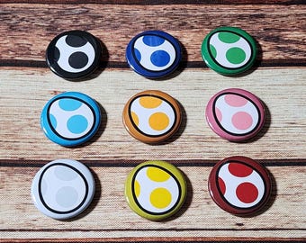 Yoshi 1.5" Button Set