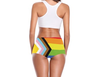 Progress Pride Boyshort Trosor – Mjuka, stretchiga och inkluderande