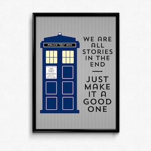 Dr. Who Printable Tardis Art
