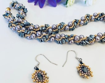 Komorebi- Magatama Beads