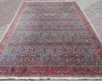 Beautiful Sapphire Blue New Persian Design 1//12 Miniature Decorative Rug
