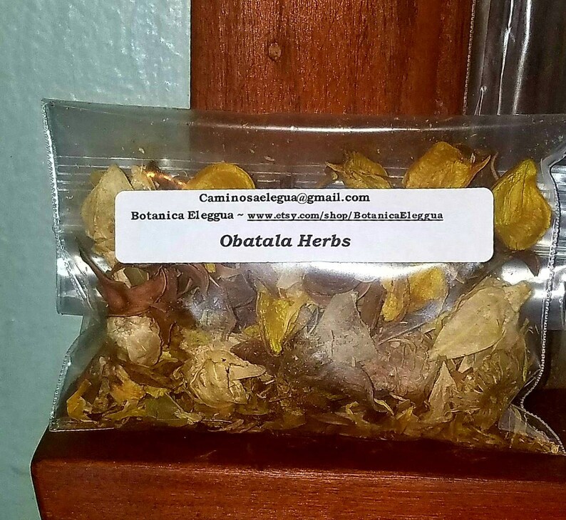 Spiritual Orisha Baths, Elegua, Oshun, Obatala, Chango, Ogun,Yemaya 7 African Powers Herbs, Santeria: For Love, money, protection, good luck