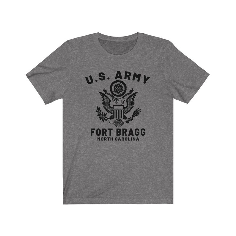 Fort Bragg North Carolina WWII Styled US PT Shirt Military Us Etsy