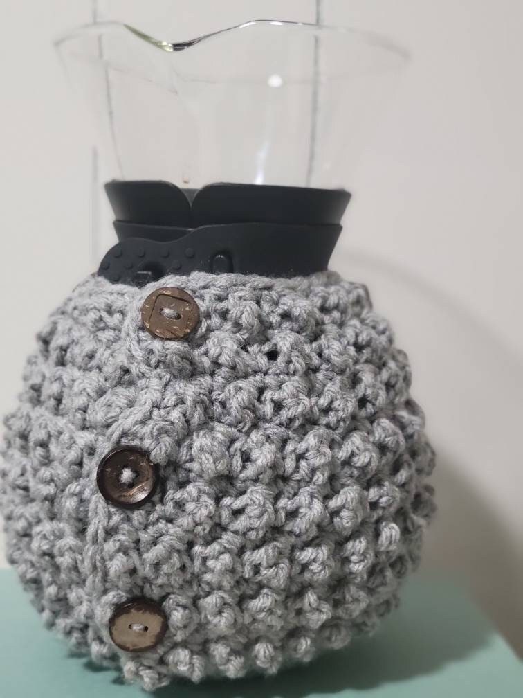 Chemex Sweater Cozy and Warming Pad-Repurposed Felted Cashmere