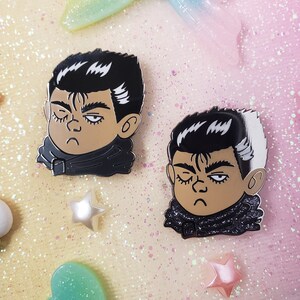 Kawaii Swordsman Enamel Pin