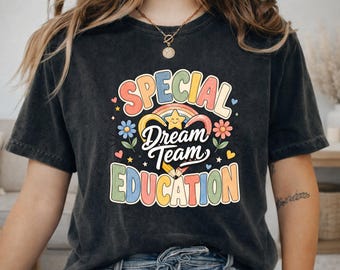 Special Education Shirt | Dream Team Retro Hoodie | SPED Teacher Gift Idea