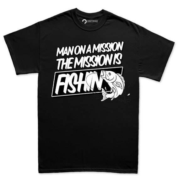 Fishing Men T-shirt, Funny Fishing Gift Shirt, Fishing Dad Shirt, Grandpa  Fishing Gift, Fathers Day Fishing Shirt, Man on A Mission Shirt -   Canada
