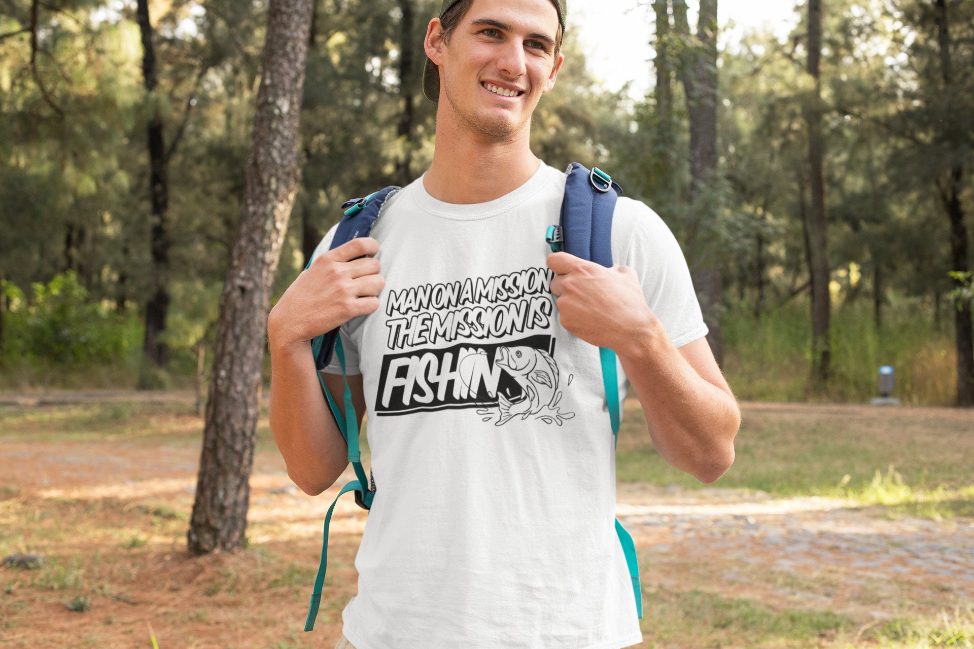 Fishing Men T-shirt, Funny Fishing Gift Shirt, Fishing Dad Shirt