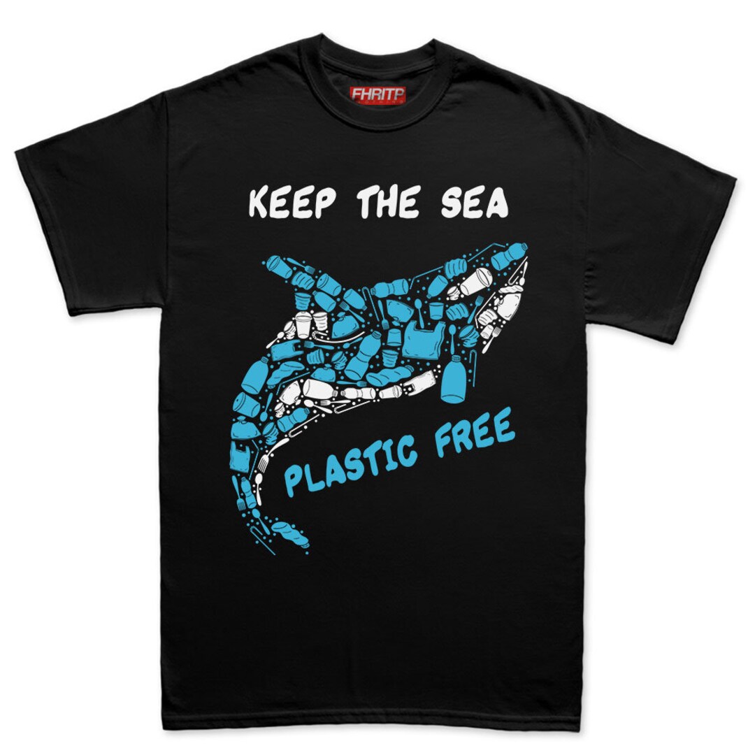 Save the Ocean Shirt, Keep Sea Plastic-free , Environmentally Conscious ...