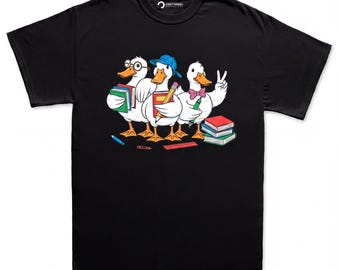 Geese Ducks Back to School T-Shirt, Cute Teacher Student Gift, First Day Classroom BTS Tee