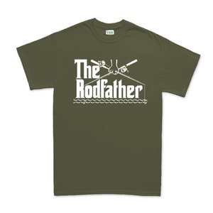 The Rodfather Fishing Angler Fisherman T-shirt