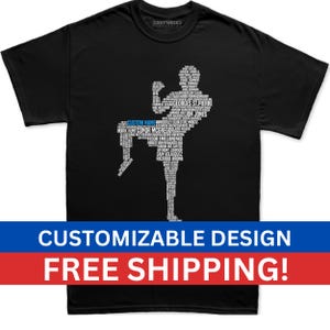 Custom MMA Shirt, MMA Fighter Gift, Customized MMA Gift, Mixed Martial Arts T-shirt, Mma Fighter Legends Tribute T shirt, Training Shirt