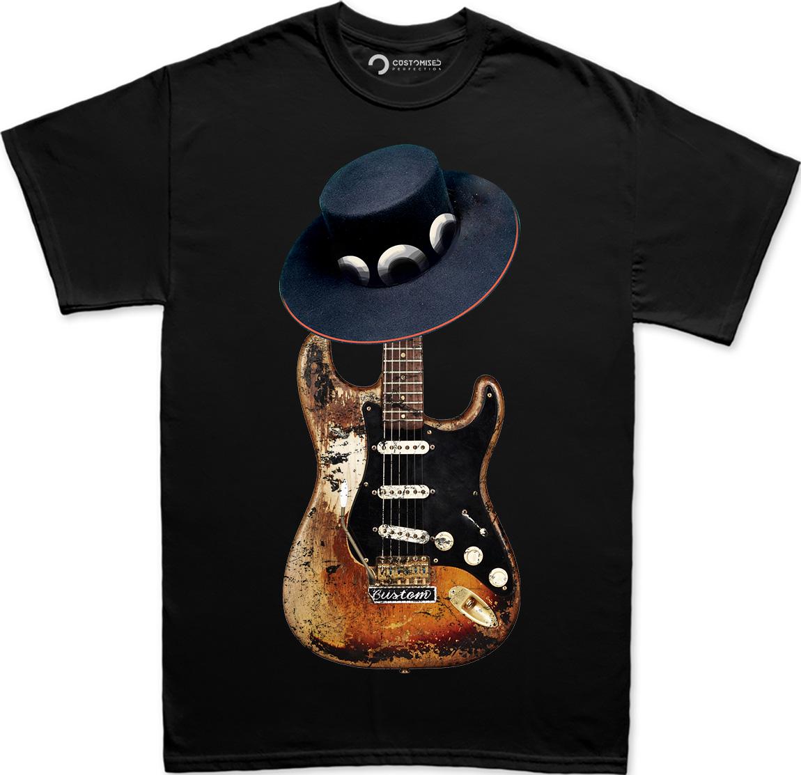 Stevie Ray Vaughan 1987 Vintage Tour T-Shirt - Classic Heavy