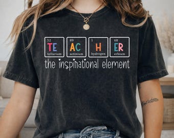 Teacher Shirt | Periodic Table Hoodie Tee | Cute Inspirational Gift Idea