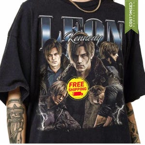 Limitiertes Leon Kennedy Comfort Colors® Shirt, Resident Evil Requiem, RE9 Fan Tee