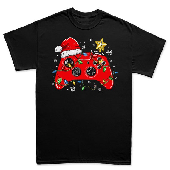 Christmas Game Controller Shirt, Holiday Gamer Gift