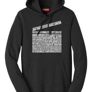 Movie Film Director Legends Clapperboard Tribute Hoodie