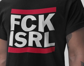 Maglietta anti-guerra FCK ISRL, maglietta pro-pace, niente più guerre