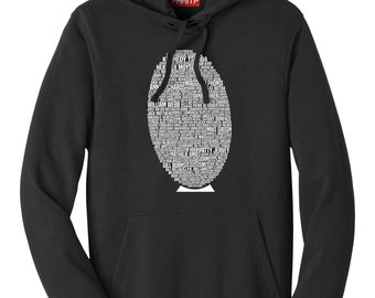 Rugby Player Legends Tribute Hoodie