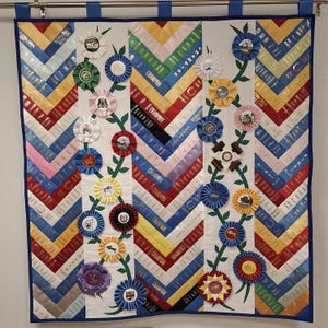 Custom horse show ribbon quilt ***Example only***