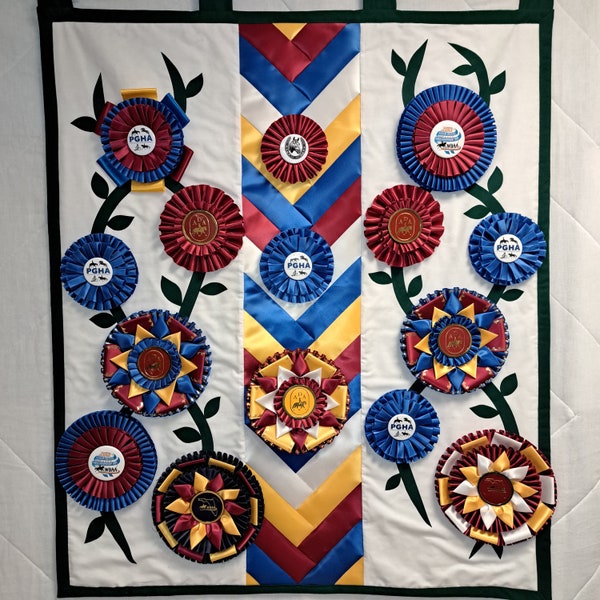 Ribbon Wall Hanging Etsy